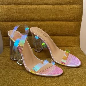 Iridescent Heels.